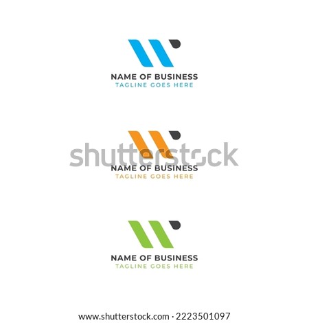 Letter W unique and modern minimalist branded logo for a business start-up, Graphic design logo, and Logotype for Letter W