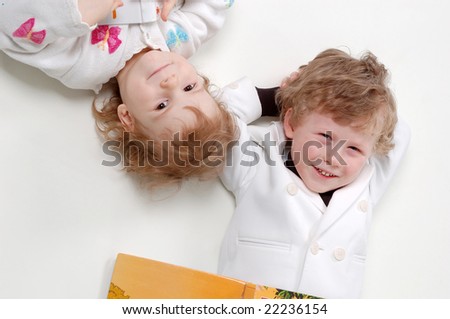 Photo of two childrens together