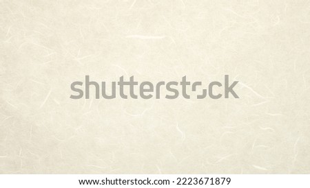 Abstract white Japanese paper texture for the background.
Mulberry paper craft pattern seamless. 
Top view. Royalty-Free Stock Photo #2223671879