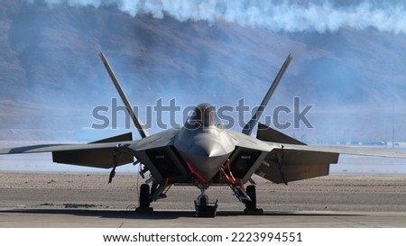 Fighter Jets United States Air Force Royalty-Free Stock Photo #2223994551