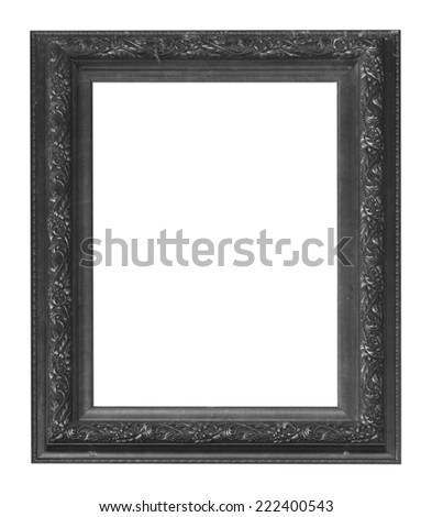 Vintage black ornate frame, similar available in my portfolio