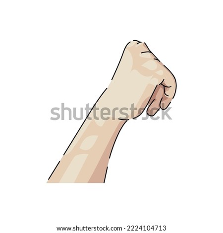 vector parts of human hands