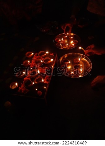 Beautiful pictures of Diwali celebrations