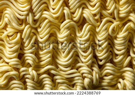 instant noodles background for making various content There is space for text.