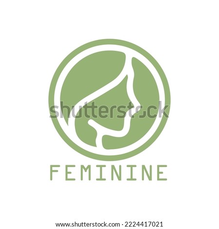 Feminine logo collections template vector, Feminine logo set, feminine feminine logo