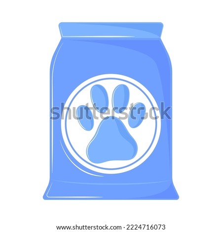food pet package icon isolated