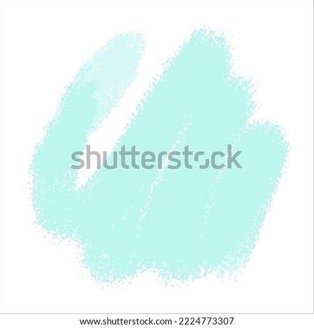 A blue spot of paint without a background. Vector brushstroke for backgrounds and other designs.