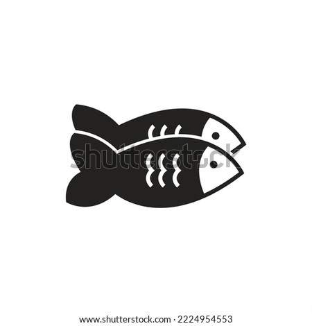 fish, food and drink icon. vector design for websites and apps.