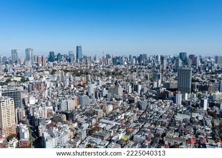 Scenery from a skyscraper in Ebisu,Tokyo