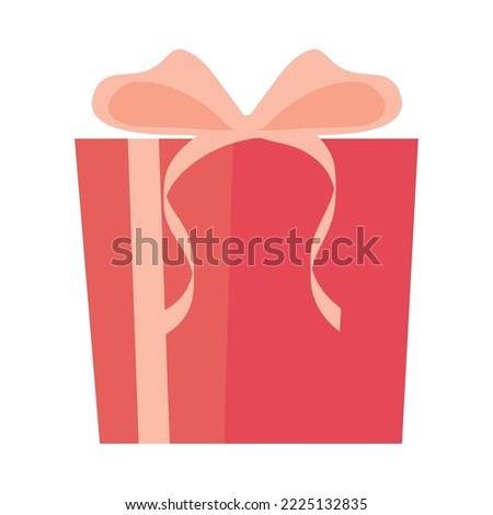 gift box icon isolated white background