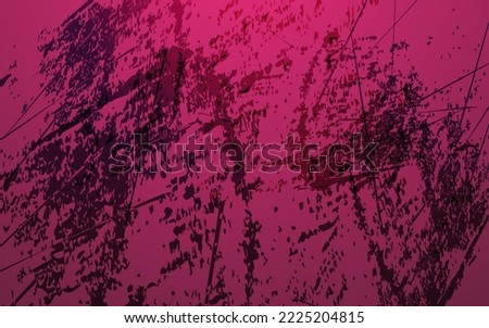 Abstract grunge texture black pink color background vector