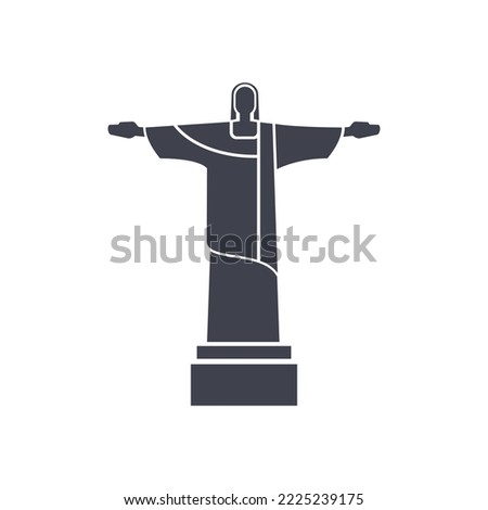 Christ the Redeemer Statue landmark  Royalty-Free Stock Photo #2225239175