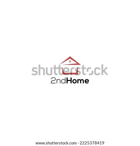 2nd Home Logo Design Conceptual Template