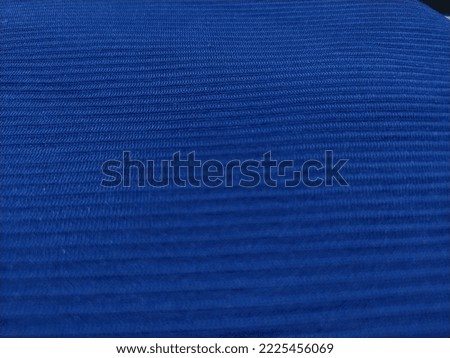The texture of cloth fibers in a home industry in Jakarta, Indonesia, in a photo with a wide angle.