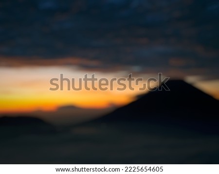 Defocus abstract background of the sunrise in the morning