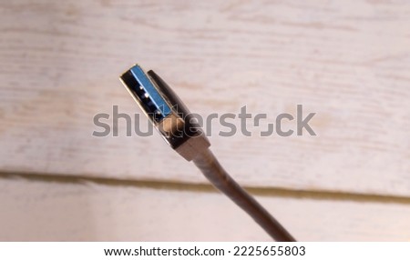 Universal Serial Bus USB standard for computer connectivity on white background