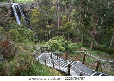 Sailors Falls waterfall Daylesford, Victoria, Australia Royalty-Free Stock Photo #2225784787