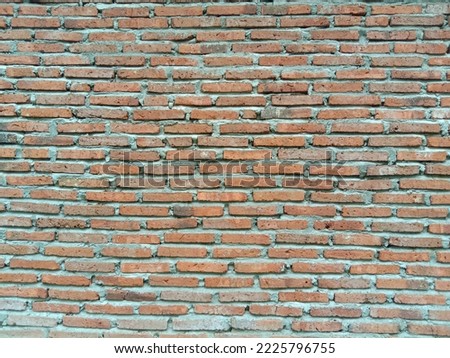 Brick wall wallpaper. Lanscape background.