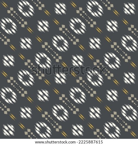 Ikat seamless tribal abstract Seamless Pattern. Ethnic Geometric Ikkat Batik Digital vector textile Design for Prints Fabric saree Mughal brush symbol Swaths texture Kurti Kurtis Kurtas