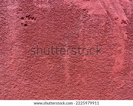 Retro red cement wall background and texture 