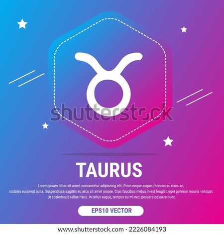 Horoscope constellations with zodiac sign symbols on gradient light blue and pink background. Planets, stars and constellations in outer space. Telescope to study the stars. Eps10 Vector illustration