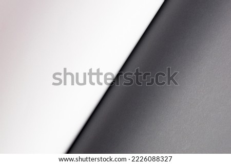 Abstract black and white diagonally divided background Royalty-Free Stock Photo #2226088327