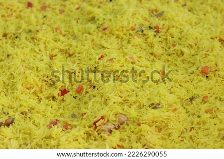 Arabian Kabsa Rice Cooking Pictures for restaurants