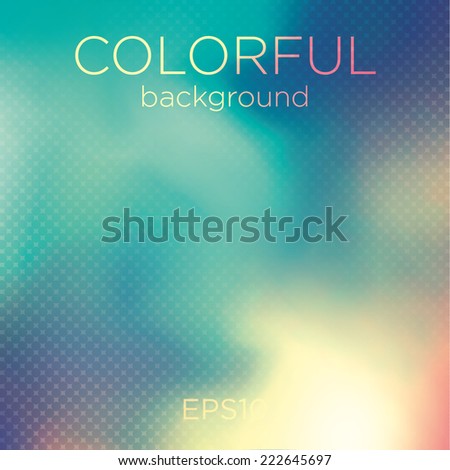 Colorful abstract background, vector