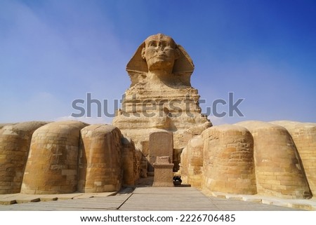 The great Sphinx of Giza in Egypt Royalty-Free Stock Photo #2226706485