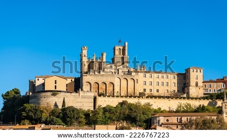 Saint-Nazaire-et-Saint-Celse Cathedral is a Gothic-style church in Béziers, Hérault, Occitanie, France