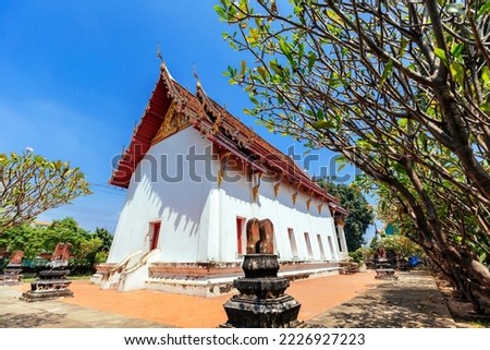 Wat khang khao (Bat Temple) in Nonthaburi Province ,Thailand