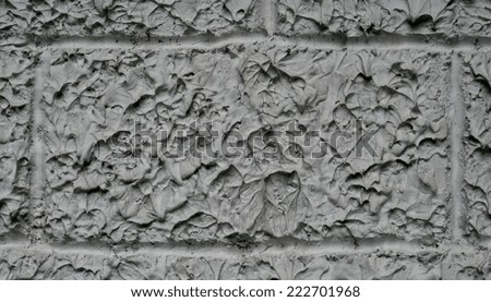 Rough gray concrete wall texture