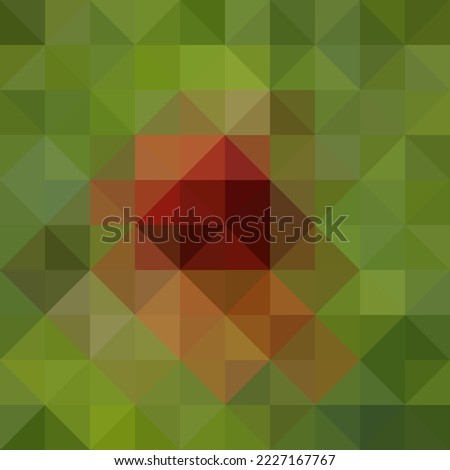 Colorful polygonal seamless pattern. Multi color polygon texture. Geometric style. Graphic design. Background and backdrop. Vector illustration. EPS10.