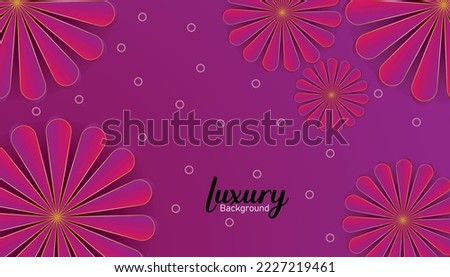 floral luxury background premium design