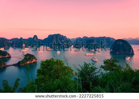 Vietnam Ha Long Bay Ti Top Hill Top Photos  Royalty-Free Stock Photo #2227225815