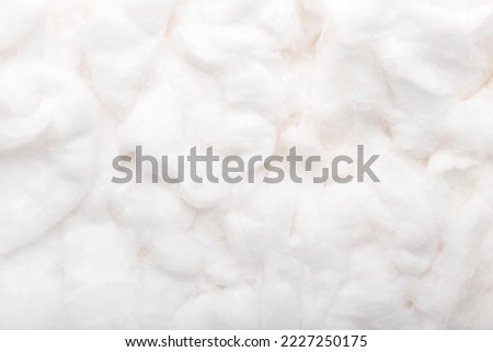 Natural cotton wool as background Royalty-Free Stock Photo #2227250175