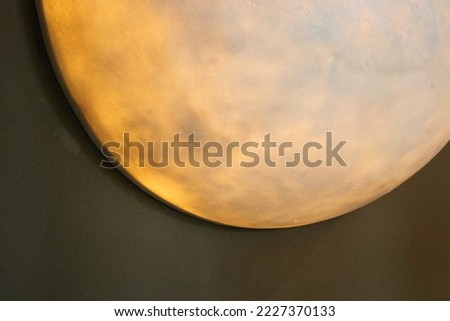 Space style interior of coffee shop, stock photo