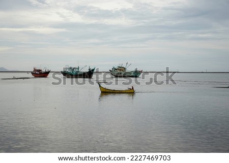 Fisherman's boat at Lampulo beach.