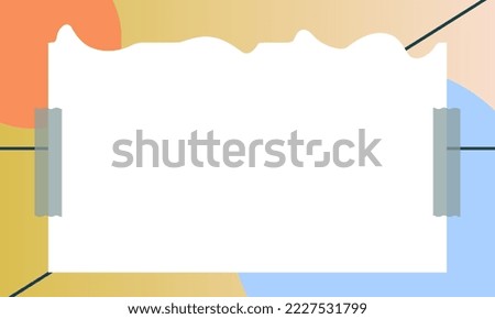 Paper note on abstract background
