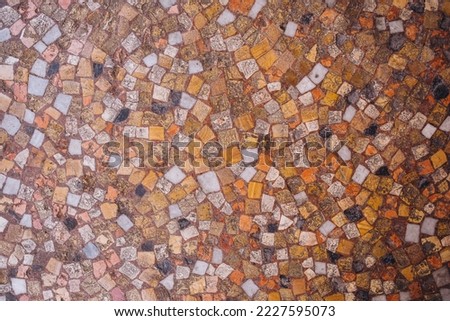 texture stone surface abstract mosaic style color. High quality photo