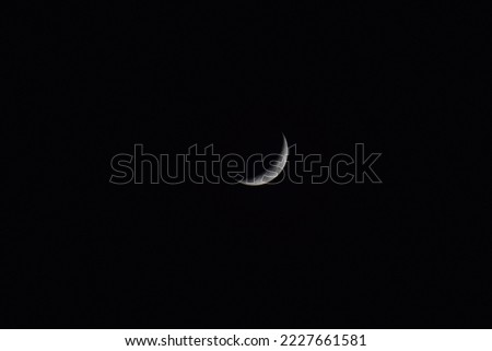 A clear Moon picture captured at late night