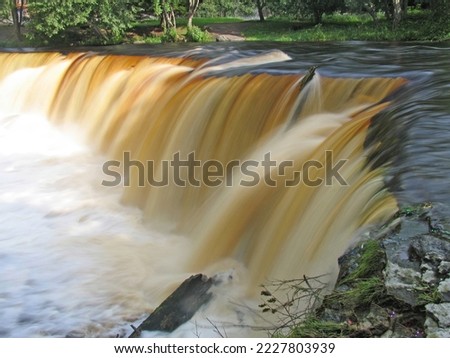 Keila Waterfall, Harju County, Estonia, Europe