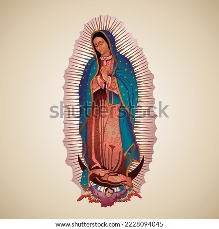 Our Lady of Guadalupe Virgin Religion, Virgen De Guadalupe, Festival of the Virgin of Guadalupe, Catholicism, Basilica, Cathedral Royalty-Free Stock Photo #2228094045