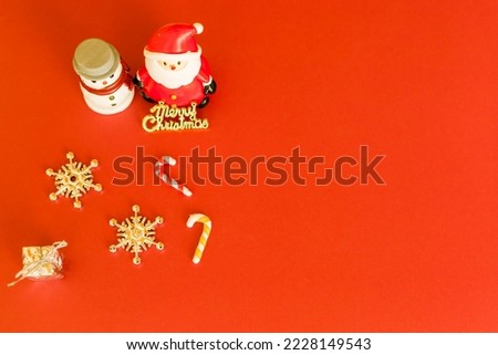 image of santa claus and christmas