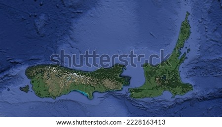 New Zealand 8K Map Satellite Map High Quality Maps Island