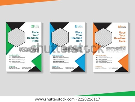 Corporate Business or Doctor Flyer Design Template
