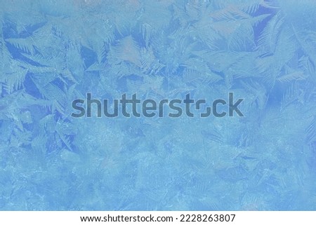 light blue abstract concrete background, Christmas backdrop