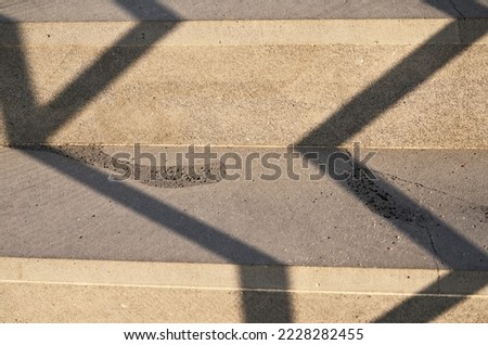 These are the lines and patterns created by autumn sunlight and shadows.