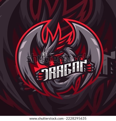Esports logo dragons for your elite group