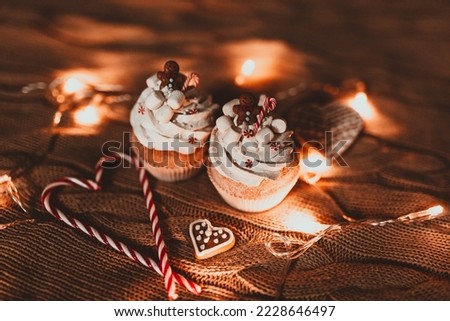 
Christmas muffin and gingerbread mood picture